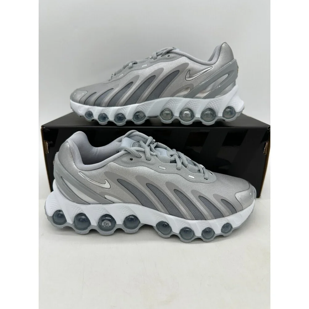 Nike Air Max DN8 Women's size 9 Metallic Silver Athletic Shoes HF5509 001